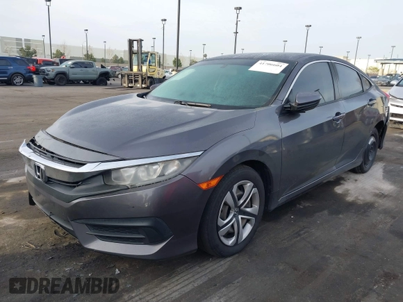 2017 Honda Civic Sedan LX with VIN 19XFC2F59HE204377, listed as a IAAI auction lot 41706604 with 160,114 mi miles. Bid and sale history available at carsss.com. Image 18.