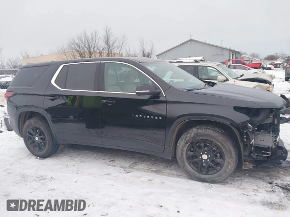 2023 Chevrolet Traverse LS with VIN 1GNEVFKW9PJ153242, listed as a IAAI auction lot 41287046 with 25,088 mi miles. Bid and sale history available at carsss.com. Image 14.