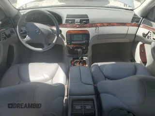 2004 Mercedes-Benz S 320/430/500 with VIN WDBNG75JX4A386291, listed as a Copart auction lot 53063845 with 31,376 mi miles and Salvage Title. Bid and sale history available at carsss.com. Image 8.