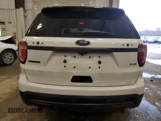 2016 Ford Utility Police Interceptor with VIN 1FM5K8AR7GGC67838, listed as a Copart auction lot 80341924 with 216,672 mi miles and Non Repairable. Bid and sale history available at carsss.com. Image 6.