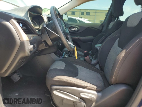 2016 Jeep Cherokee Altitude with VIN 1C4PJLAB2GW116661, listed as a Copart auction lot 53243165 with 94,708 mi miles and Salvage title. Bid and sale history available at DreamBid. Image 7.
