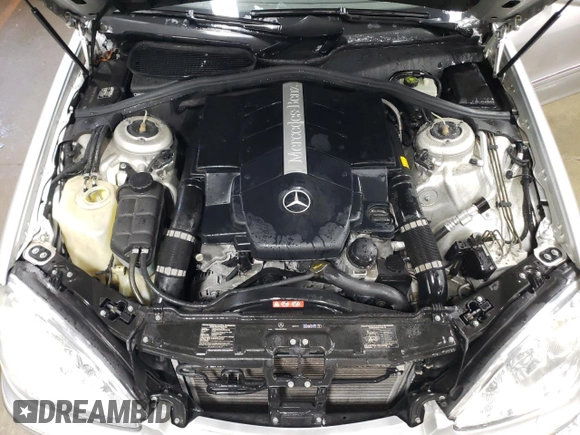 2004 Mercedes-Benz S-Class 4.3L with VIN WDBNG70J84A409753, listed as a Copart auction lot 45666085 with 3,578 mi miles and Salvage Title. Bid and sale history available at carsss.com. Image 11.