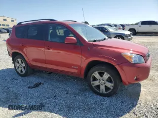 2007 Toyota RAV4 Sport with VIN JTMBD32V475111266, listed as a Copart auction lot 52292615 with 112,503 mi miles and Salvage Title. Bid and sale history available at carsss.com. Image 4.