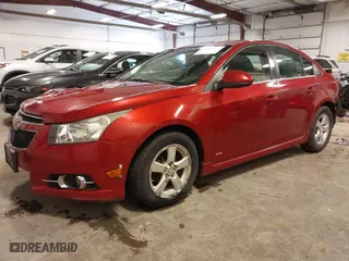 2012 Chevrolet Cruze LT w/1LT with VIN 1G1PF5SC9C7342097, listed as a IAAI auction lot 41905537 with 171,402 mi miles. Bid and sale history available at carsss.com. Image 2.