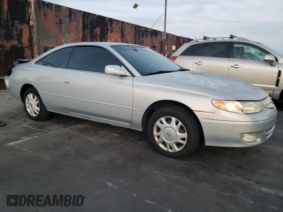 2001 Toyota Solara SE with VIN 2T1CG22P61C464416, listed as a Copart auction lot 86124324 with 239,080 mi miles and Salvage Title. Bid and sale history available at carsss.com. Image 4.