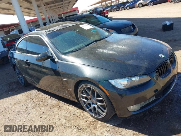2007 BMW 3 Series 335i with VIN WBAWB73527P031186, listed as a IAAI auction lot 41845684 with 156,068 mi miles and . Bid and sale history available at DreamBid. Image 1.