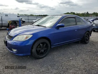 2005 Honda Civic Cpe EX with VIN 1HGEM22995L011815, listed as a Copart auction lot 68247064 with 162,270 mi miles and Salvage Title. Bid and sale history available at carsss.com. Image 1.