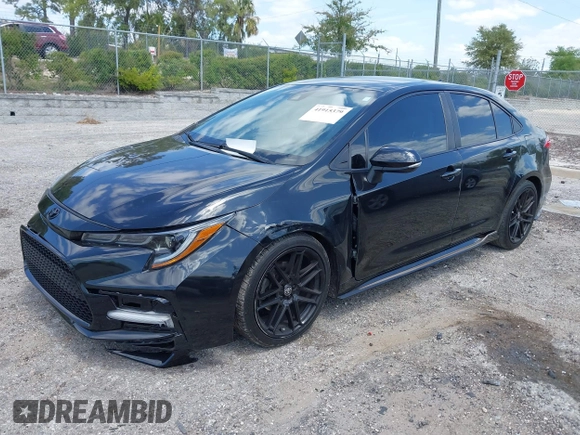 2021 Toyota Corolla SE with VIN 5YFS4MCE5MP076756, listed as a IAAI auction lot 41915379 with 109,975 mi miles. Bid and sale history available at carsss.com. Image 17.