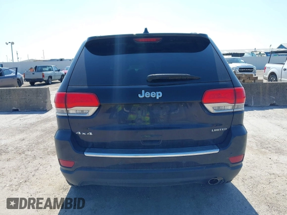 2017 Jeep Grand Cherokee Limited with VIN 1C4RJFBG8HC684470, listed as a IAAI auction lot 41977751 with 89,537 mi miles and . Bid and sale history available at DreamBid. Image 16.