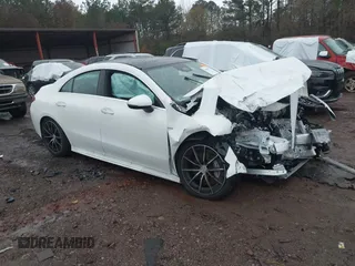 2025 Mercedes-Benz CLA 35 AMG with VIN W1K5J5BB5SN513576, listed as a IAAI auction lot 41036723 with Not Provided miles and . Bid and sale history available at DreamBid. Image 1.