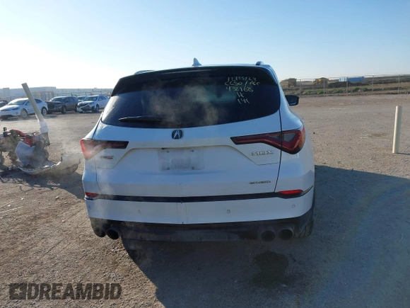 2023 Acura MDX Type S w/Advance Package with VIN 5J8YD8H80PL000784, listed as a IAAI auction lot 41146703 with 34,455 mi miles. Bid and sale history available at carsss.com. Image 17.