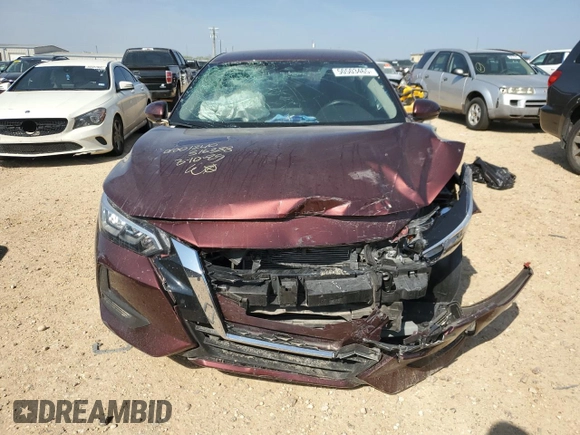2023 Nissan Sentra SV z VIN 3N1AB8CV9PY316388, wystawiony jako Copart lot #50503465 z przebiegiem 29 697 mil mil oraz Szkoda całkowita • Salvage title. Historia ofert i sprzedaży dostępna na DreamBid. Obrazek 5.