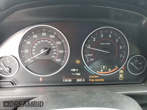 2015 BMW 4 Series 428i with VIN WBA4A9C54FGL85179, listed as a Copart auction lot 82369104 with 118,189 mi miles and Salvage title. Bid and sale history available at DreamBid. Image 9.