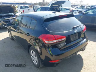 2017 Kia Forte LX with VIN KNAFK5A87H5696373, listed as a IAAI auction lot 41981938 with 63,181 mi miles and . Bid and sale history available at carsss.com. Image 3.