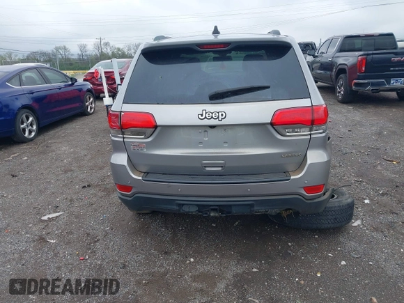 2017 Jeep Grand Cherokee 75th Anniversary с VIN 1C4RJEAG3HC669080, выставлен на аукционе IAAI как лот 41972337 с пробегом 169 054 миль миль и . История ставок и продаж доступна на DreamBid. Изображение 16.