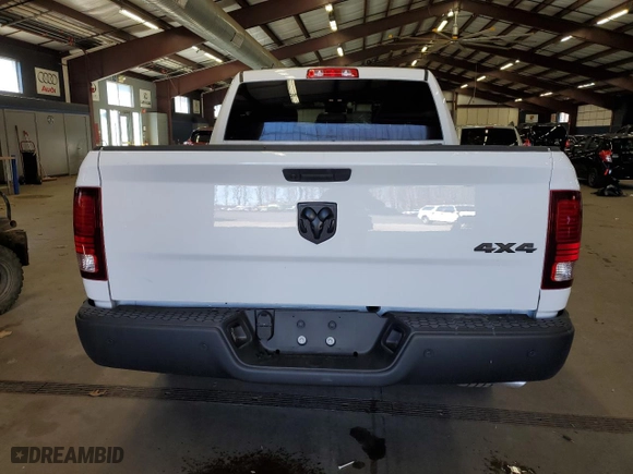 2024 Ram 1500 Classic Warlock with VIN 1C6RR7LG2RS157178, listed as a Copart auction lot 82114434 with 9,394 mi miles and Clean Title. Bid and sale history available at carsss.com. Image 6.