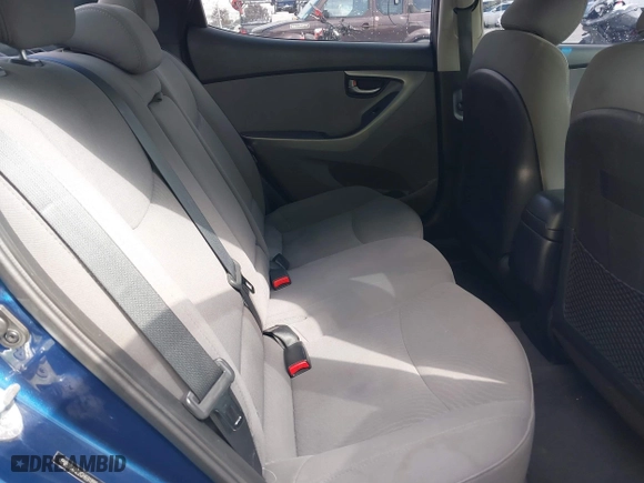 2016 Hyundai Elantra SE with VIN 5NPDH4AE2GH691895, listed as a IAAI auction lot 41778639 with 136,738 mi miles. Bid and sale history available at carsss.com. Image 8.