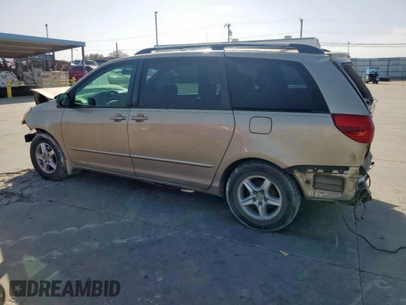 2005 Toyota Sienna CE with VIN 5TDZA23C55S382083, listed as a Copart auction lot 49818295 with 322,315 mi miles and Salvage Title. Bid and sale history available at carsss.com. Image 2.