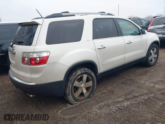 2012 GMC Acadia SLT2 with VIN 1GKKRSED3CJ338615, listed as a IAAI auction lot 41554642 with 178,707 mi miles. Bid and sale history available at carsss.com. Image 4.