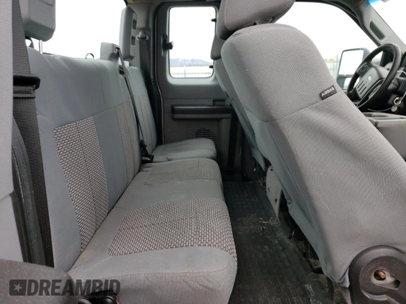 2015 Ford F-250 XLT with VIN 1FT7X2B65FEB71328, listed as a Copart auction lot 51834695 with 181,224 mi miles and Salvage title. Bid and sale history available at DreamBid. Image 10.