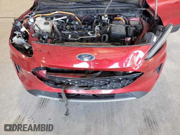 2020 Ford Escape SE Sport Hybrid with VIN 1FMCU9BZXLUA45425, listed as a Copart auction lot 52213395 with 88,996 mi miles and Salvage title. Bid and sale history available at DreamBid. Image 12.