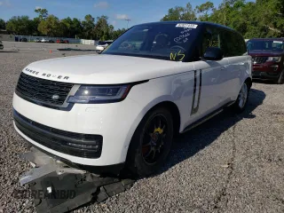 2023 Land Rover Range Rover SE with VIN SALKP9FU2PA023666, listed as a Copart auction lot 62827433 with 2,655 mi miles and Salvage Title. Bid and sale history available at carsss.com. Image 1.