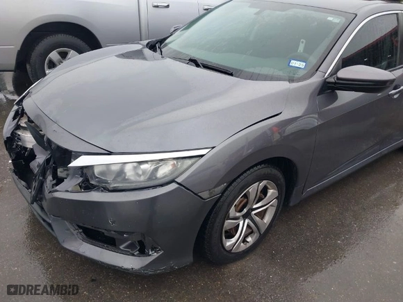 2018 Honda Civic Sedan LX with VIN 2HGFC2F59JH563823, listed as a IAAI auction lot 41449869 with 106,572 mi miles. Bid and sale history available at carsss.com. Image 19.