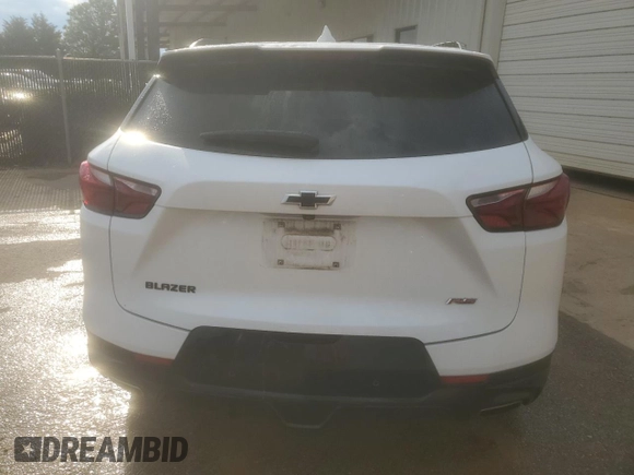 2021 Chevrolet Blazer RS с VIN 3GNKBERS9MS571402, выставлен на аукционе Copart как лот 56555465 с пробегом 82 115 миль миль и Списание • Salvage title. История ставок и продаж доступна на DreamBid. Изображение 6.