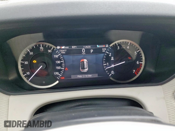 2023 Land Rover Range Rover Velar R-Dynamic S with VIN SALYT2EX7PA348791, listed as a Copart auction lot 60713695 with 32,417 mi miles and Salvage title. Bid and sale history available at DreamBid. Image 9.