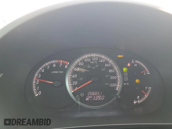 2009 Mazda 5 Sport with VIN JM1CR293890351716, listed as a Copart auction lot 75921804 with 206,851 mi miles and Salvage title. Bid and sale history available at DreamBid. Image 9.