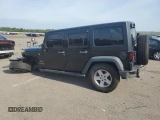 2018 Jeep Wrangler JK Unlimited Sport S with VIN 1C4BJWDG0JL811667, listed as a Copart auction lot 63179784 with 81,860 mi miles and Salvage Title. Bid and sale history available at carsss.com. Image 2.