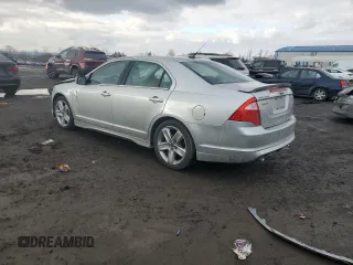 2010 Ford Fusion SPORT with VIN 3FAHP0DC4AR386688, listed as a Copart auction lot 89202005 with 110,052 mi miles and Salvage Title. Bid and sale history available at carsss.com. Image 2.