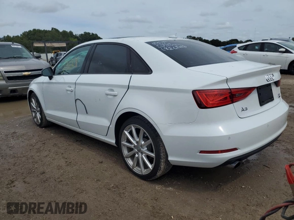 2016 Audi A3 2.0T Premium with VIN WAUB8GFF0G1027898, listed as a Copart auction lot 69743913 with 55,061 mi miles. Bid and sale history available at carsss.com. Image 2.