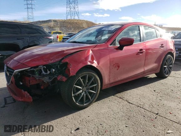 2014 Mazda 3 S Touring with VIN JM1BM1L30E1190845, listed as a Copart auction lot 85344714 with 123,775 mi miles and Salvage Title. Bid and sale history available at DreamBid. Image 1.