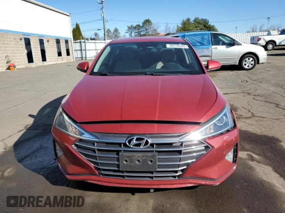 2020 Hyundai Elantra SE with VIN 5NPD74LF5LH514874, listed as a Copart auction lot 50516345 with 115,827 mi miles and Salvage Title. Bid and sale history available at carsss.com. Image 5.