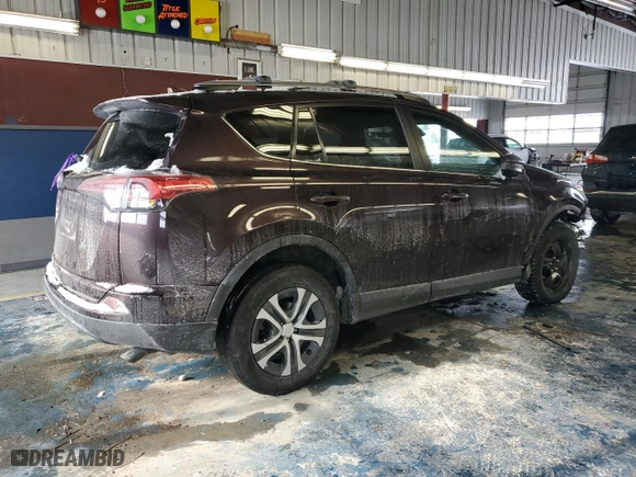 2018 Toyota RAV4 LE with VIN 2T3BFREV0JW847145, listed as a Copart auction lot 88709935 with 170,438 mi miles and Salvage Title. Bid and sale history available at carsss.com. Image 3.