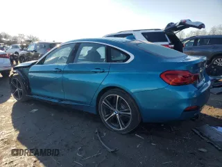 2019 BMW 4 Series 430i xDrive with VIN WBA4J3C58KBL08349, listed as a Copart auction lot 84267764 with 79,670 mi miles and Salvage Title. Bid and sale history available at DreamBid. Image 2.