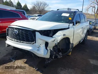2023 Infiniti QX60 Autograph z VIN 5N1DL1HU3PC350846, wystawiony jako IAAI lot #41114062 z przebiegiem 34 353 mil mil oraz . Historia ofert i sprzedaży dostępna na DreamBid. Obrazek 18.