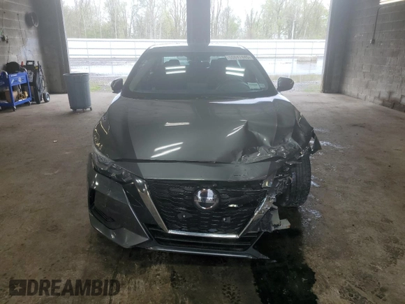 2021 Nissan Sentra SV z VIN 3N1AB8CV1MY256263, wystawiony jako Copart lot #55847445 z przebiegiem 60 037 mil mil oraz Szkoda całkowita • Salvage title. Historia ofert i sprzedaży dostępna na DreamBid. Obrazek 5.