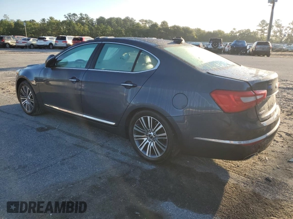 2014 Kia Cadenza Premium with VIN KNALN4D72E5124386, listed as a Copart auction lot 69717124 with 88,740 mi miles and Salvage Title. Bid and sale history available at carsss.com. Image 2.