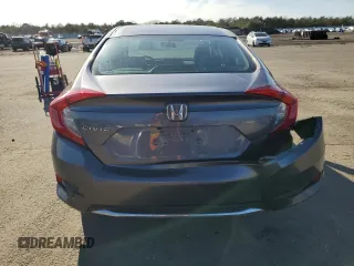 2020 Honda Civic Sedan LX with VIN 19XFC2F61LE215200, listed as a Copart auction lot 66656544 with 66,041 mi miles and Non Repairable. Bid and sale history available at carsss.com. Image 6.