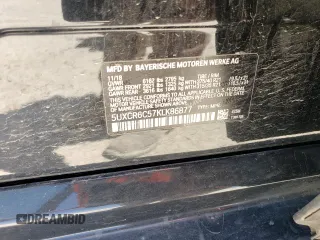 2019 BMW X5 xDrive40i with VIN 5UXCR6C57KLK86877, listed as a Copart auction lot 52766675 with 0 mi miles and Salvage Title. Bid and sale history available at carsss.com. Image 15.