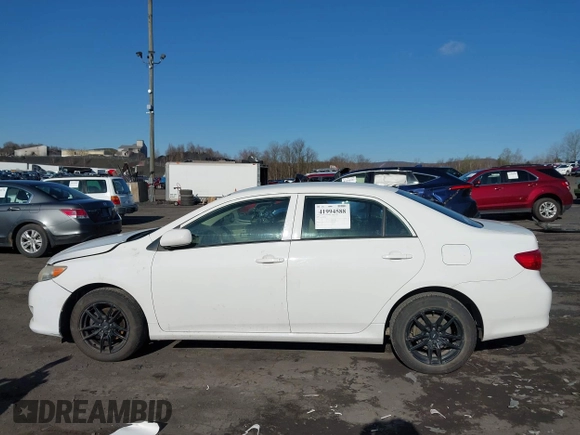 2009 Toyota Corolla with VIN JTDBL40E299050359, listed as a IAAI auction lot 41994588 with 173,397 mi miles and . Bid and sale history available at DreamBid. Image 14.
