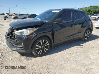 2020 Nissan Kicks SV with VIN 3N1CP5CV9LL512413, listed as a Copart auction lot 57599475 with 79,740 mi miles and Salvage title. Bid and sale history available at DreamBid. Image 1.