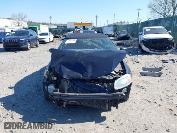 2002 Chrysler Sebring Limited with VIN 1C3EL65R12N187184, listed as a IAAI auction lot 42053411 with 70,289 mi miles and . Bid and sale history available at DreamBid. Image 13.