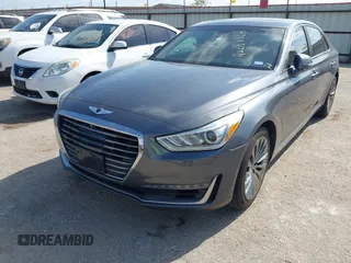 2017 Genesis G90 Premium with VIN KMHG34JA1HU022383, listed as a IAAI auction lot 42058860 with 151,283 mi miles and . Bid and sale history available at carsss.com. Image 2.