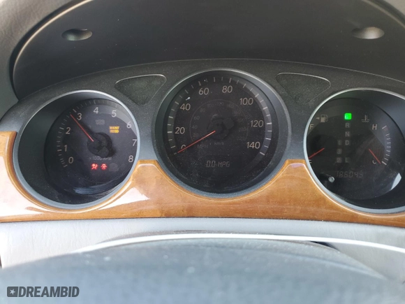 2005 Lexus ES 330 with VIN JTHBA30G855125728, listed as a Copart auction lot 52893835 with 186,043 mi miles and Salvage Title. Bid and sale history available at carsss.com. Image 9.