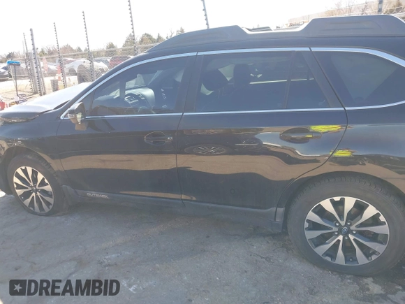 2015 Subaru Outback Limited with VIN 4S4BSANC2F3310472, listed as a IAAI auction lot 41755086 with 175,580 mi miles and . Bid and sale history available at DreamBid. Image 14.