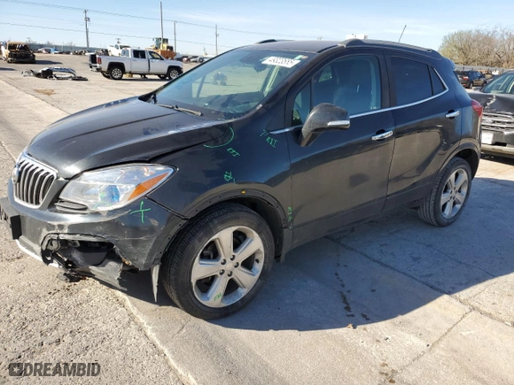 2016 Buick Encore with VIN KL4CJESB1GB739117, listed as a Copart auction lot 49323555 with 76,752 mi miles and Salvage Title. Bid and sale history available at carsss.com. Image 1.