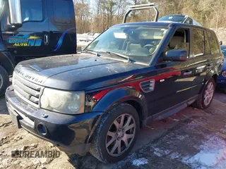 2009 Land Rover Range Rover Sport HSE with VIN SALSK254X9A206629, listed as a IAAI auction lot 41608448 with 207,322 mi miles. Bid and sale history available at carsss.com. Image 18.
